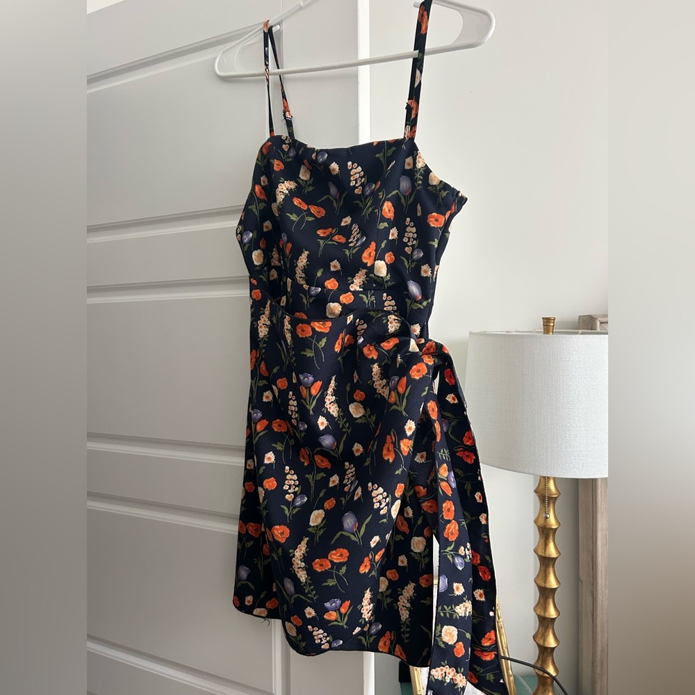 Floral navy Dress from princess Polly
